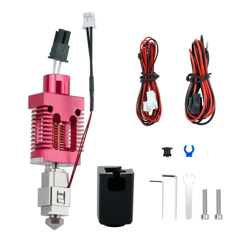 24V Ceramic Hotend Extruder Head Kit Fast Even Heating Upgrade Nozzle Parts Fit for CR10 CR10S Ender3 3S 3D Printer