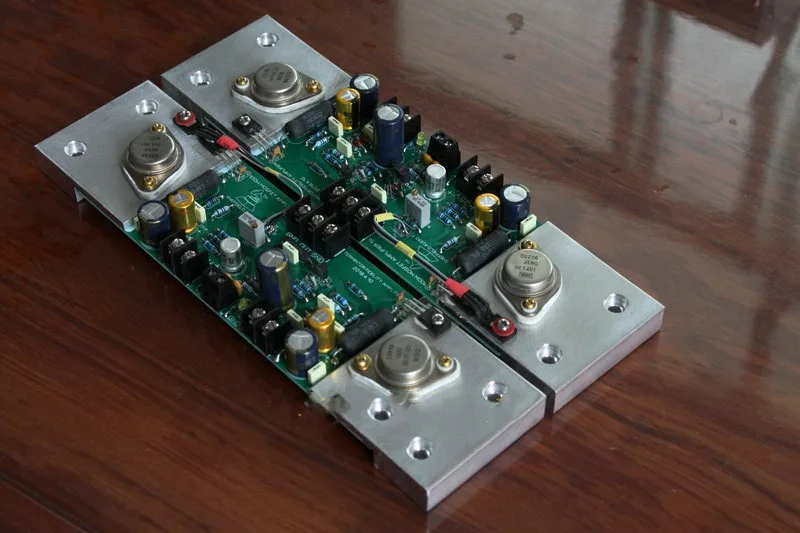 

Gold-sealed Class A MOS Tube Output, Field Tube Pure Post-stage Stereo Power Amplifier, Finished Board