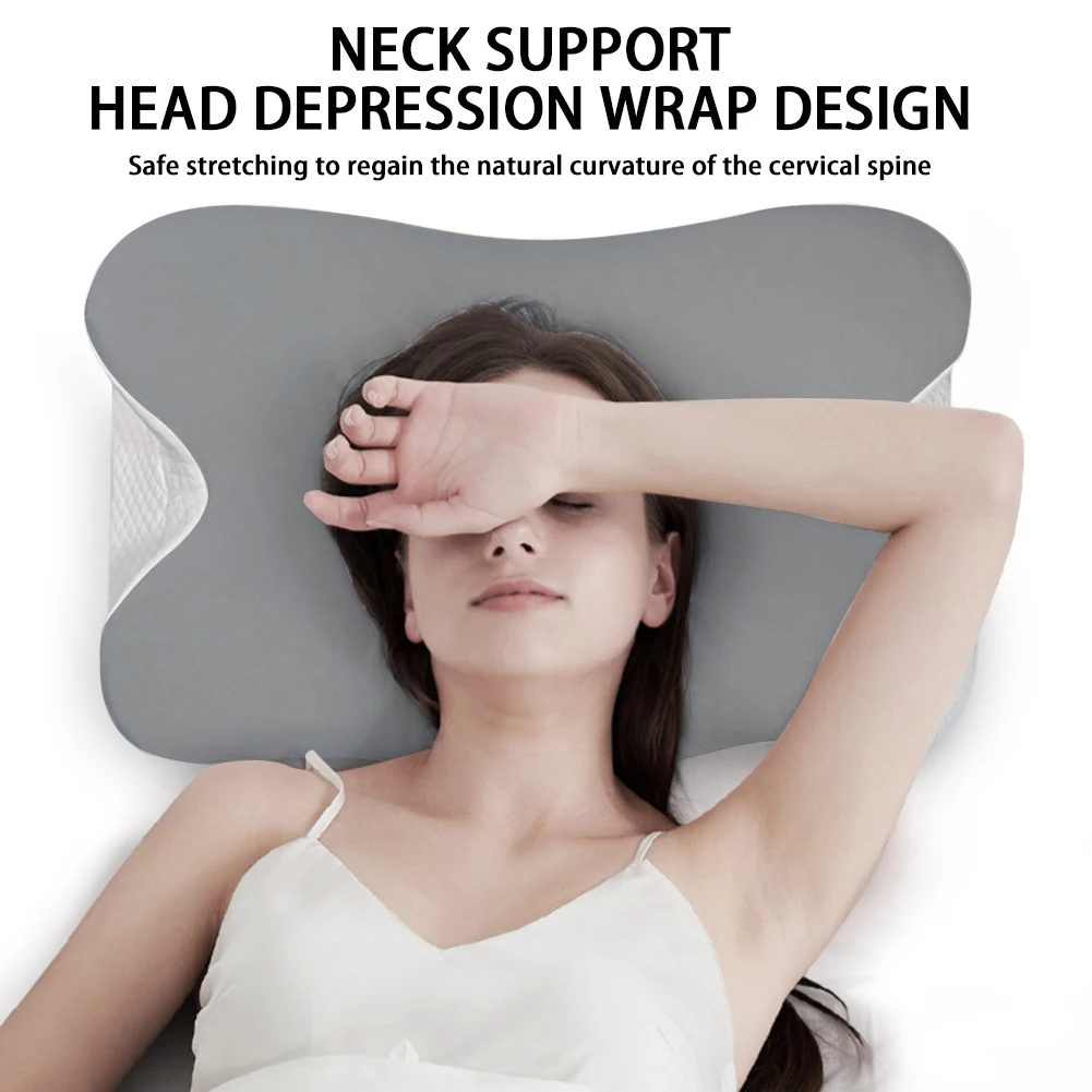 Pillows For Neck Back Pain Comfortable Sleep Cervical Pillow For Home Use