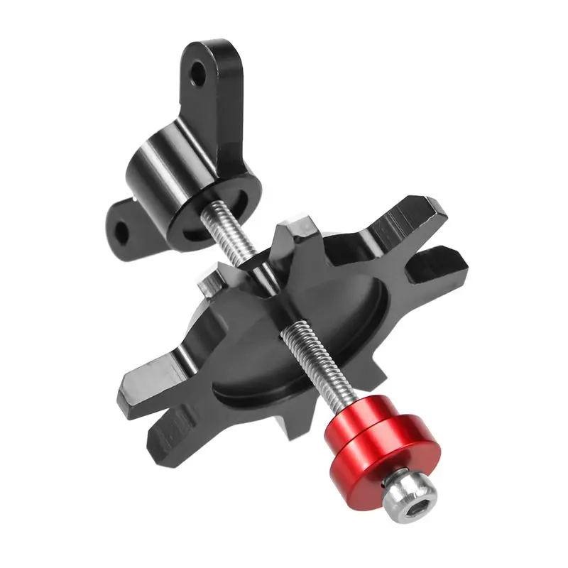 AFOURT-New CNC Metallic Tire Assembly/Disassembly Aid Tool For 1/10 RC Crawler Car 1.9 2.2 Inch Beadlock Wheel