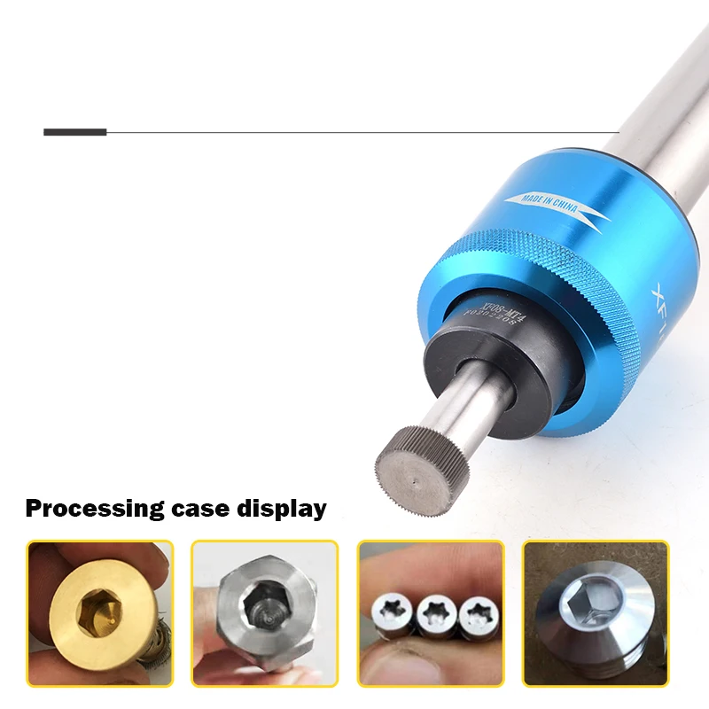 HSS-CO الروتاري سداسية لكمة الروتاري أداة ملاكمة CNC الروتاري اطرح الدقة أداة تخريم حامل استدارة تقطيع القاطع طلاء