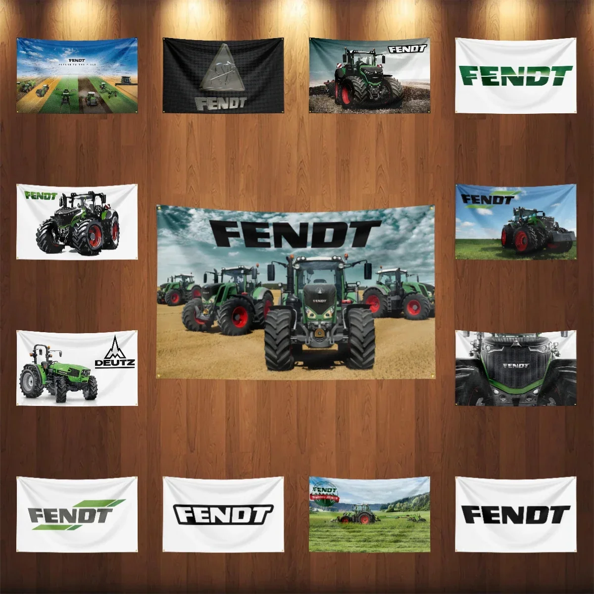 3×5ft F-Fendts Traktoren Flagge Polyester Digital Gedruckt Werkzeug Tapisserie Banner Vorhang Für Dekor B