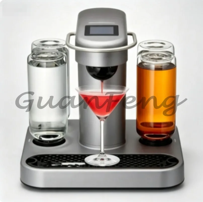 Home Bar   Cocktail Frozen Drink Machine, Push‑Button Easy‑Clean Beverage Maker