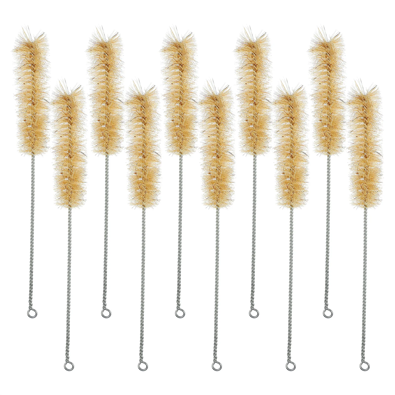 

10pcs Test Durable For Lab Glass Straw Cleaner Nylon Long Handle Scrub Tube Cleaning Straw Cleaning Brush Glass Test Tube Brush