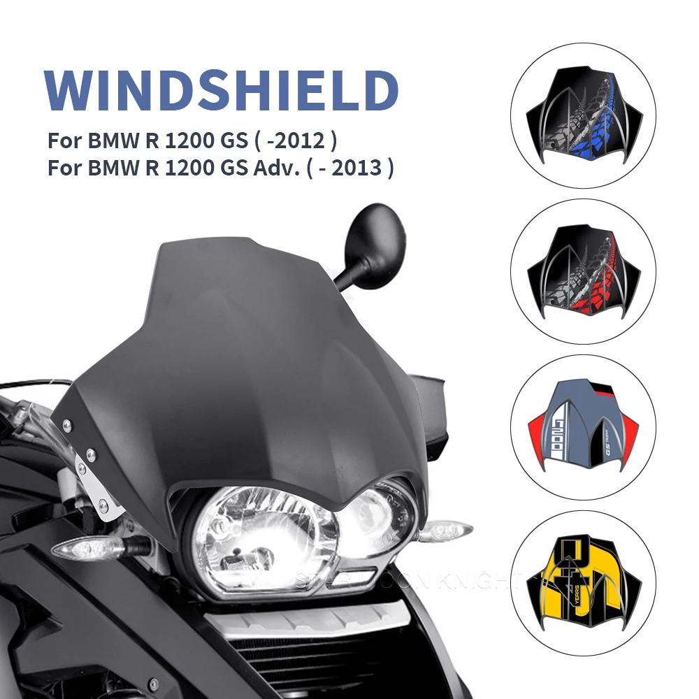 

Motorcycle Windshield Windscreen Wind Shield Deflectore Screen Protector For BMW R 1200 GS -2012 R1200GS Adv Adventure -2013