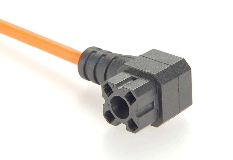 G4W1F Magnetventilstopfen zum Öffnen der Kabelbaugruppe G-Serie Hydraulikventil rechteckiger elektrischer Anschluss für Hirschmann – Detail 3