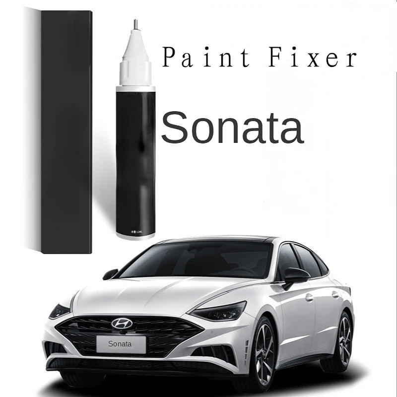 Paint pen for scratch suitable for Hyundai Sonata paint repair pen Polar white red blue black special Sonata automotive Original