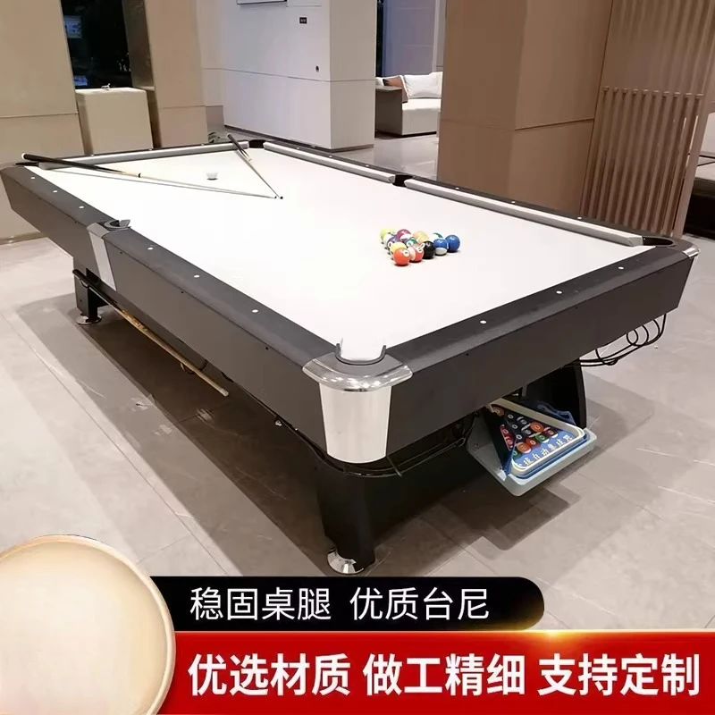 

Billiards Table Standard Multifunctional American Black Eight Billiards Adult Billiards Adult Home Table Tennis