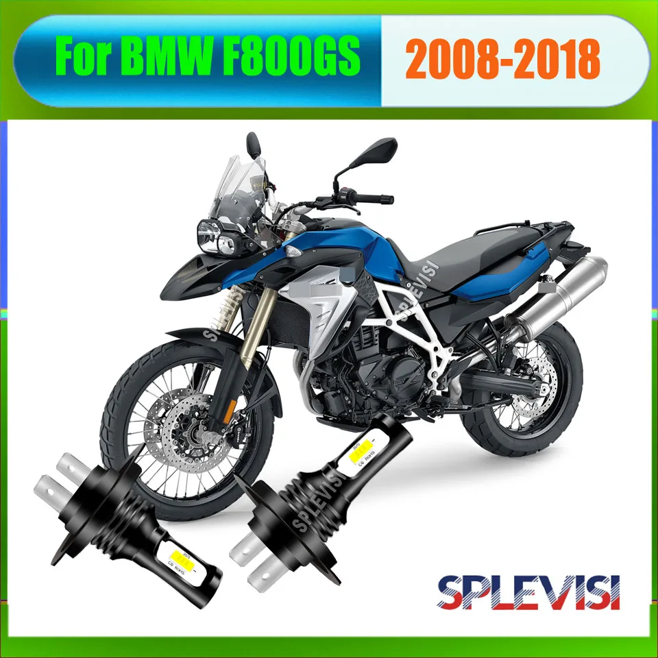 

12v 6000k motorcycle led lights headlamp DRIVING EASILY IN VARIOUS WEATHER For BMW F800GS 2008 2009 2010 2011 2012 2013-2018