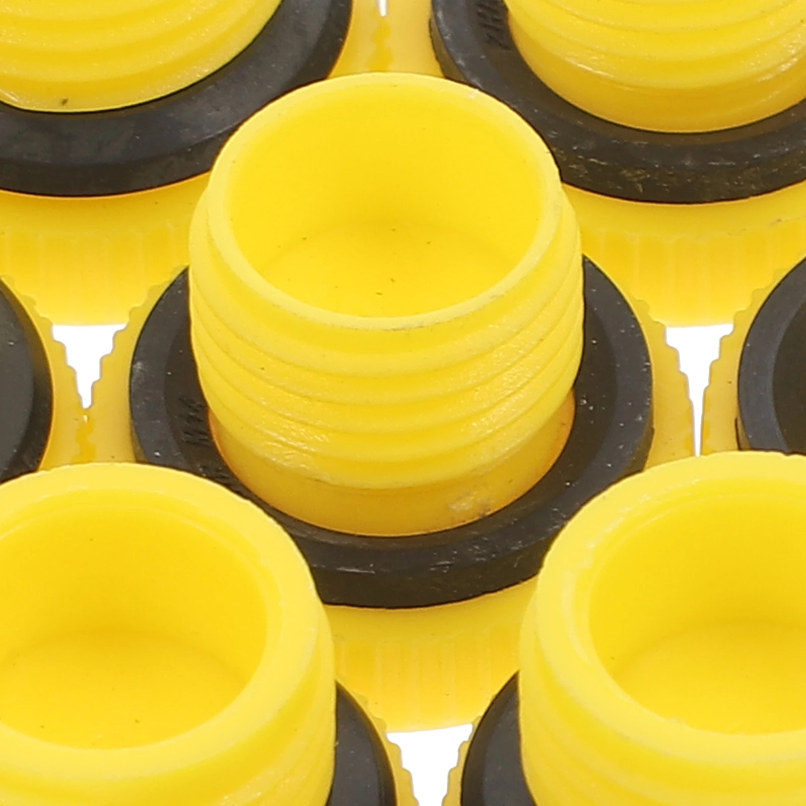 

10Pcs Hydraulic Threaded Screw Hole Plugs Hex Socket Sealing Caps Bright Color Replacement Screw End Covers Socket End Cap