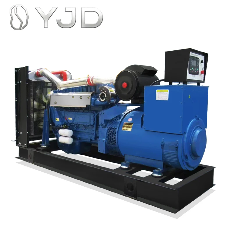 High-Performance 400kW/500kVA Diesel Generator Engine Assembly Open Frame Design
