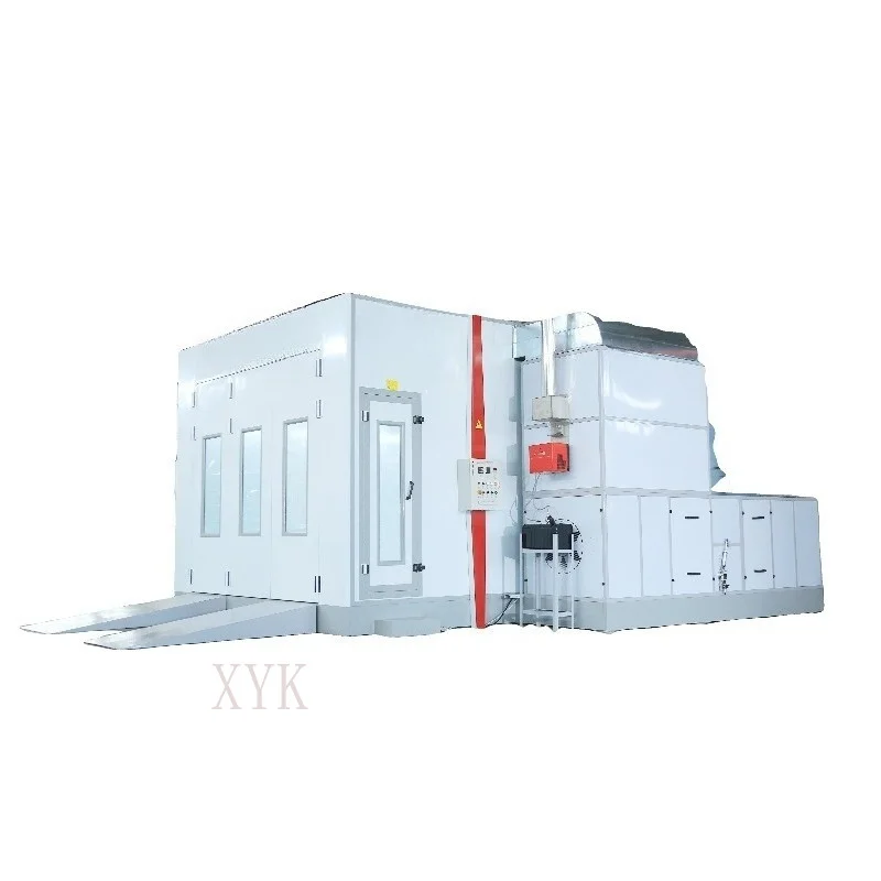 FOB Price LX3 High Quality Standard Diesel Vehicle Spray Booth Mobile Car Paint Spraying Oven