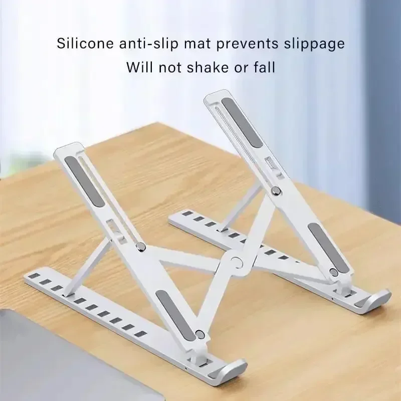 

Portable Laptop Stand Aluminium Support Laptop Base For Macbook Pro Holder Adjustable PC Tablet Stand Computer Accessories