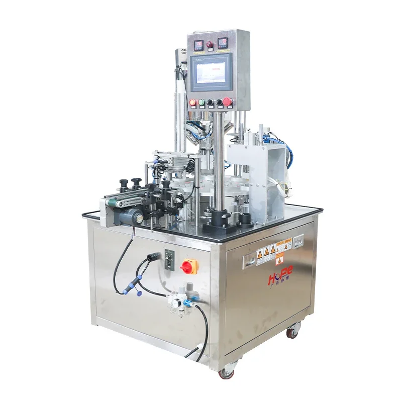 

Automatic Daily Use for Honey, yogurt, liquid filling and sealing machine for plastic bottle