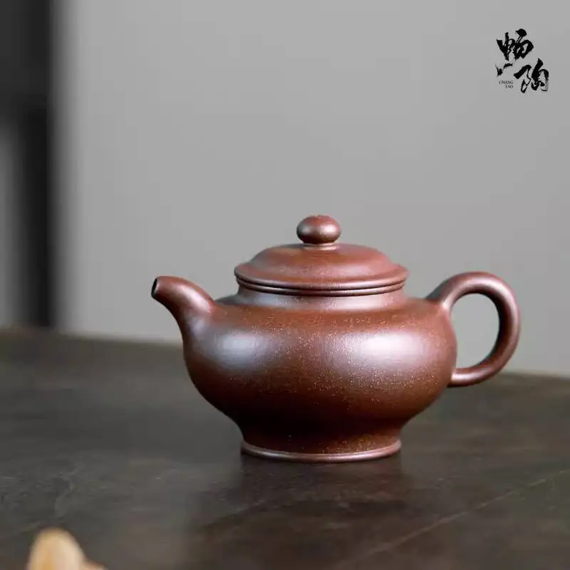 [Чантао] Чайник из исинской глины Ли Сяолу с прозрачным дном, 210 мл