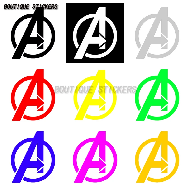 

Exquisite car stickers, waterproof vinyl stickers, manga superhero logo, car windows, trucks