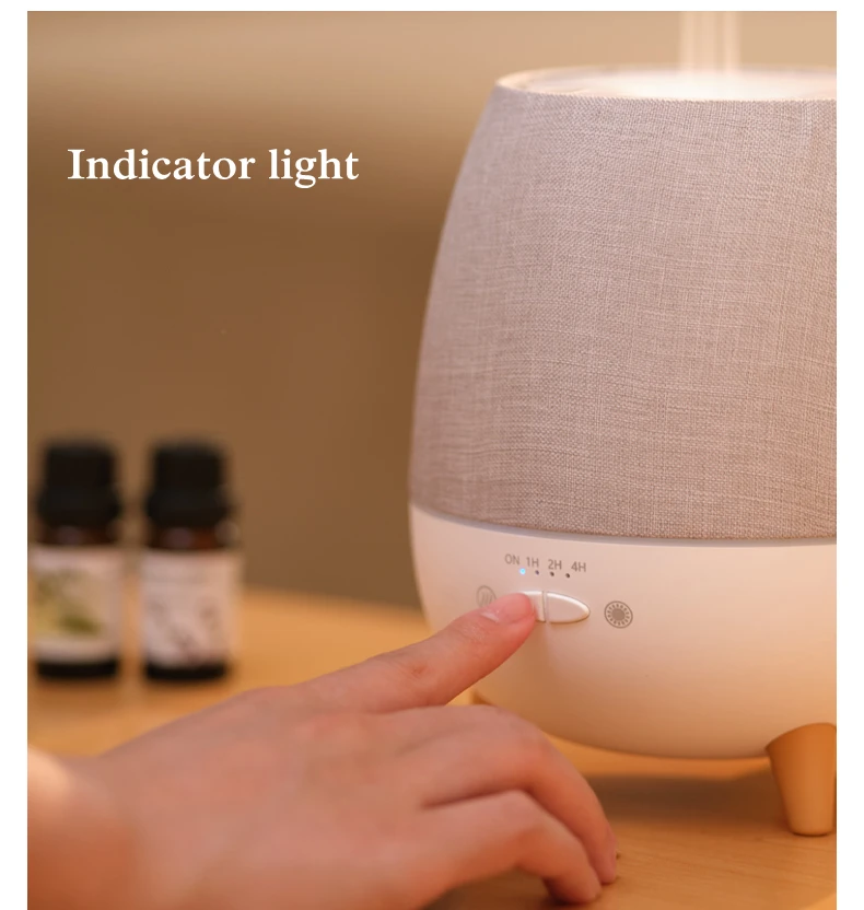 300ml Ultrasonic Portable Nebulizer LED Essential Oil Aroma Diffuser Air Humidifier Scent Machine Hotel Aromatherapy Plastic