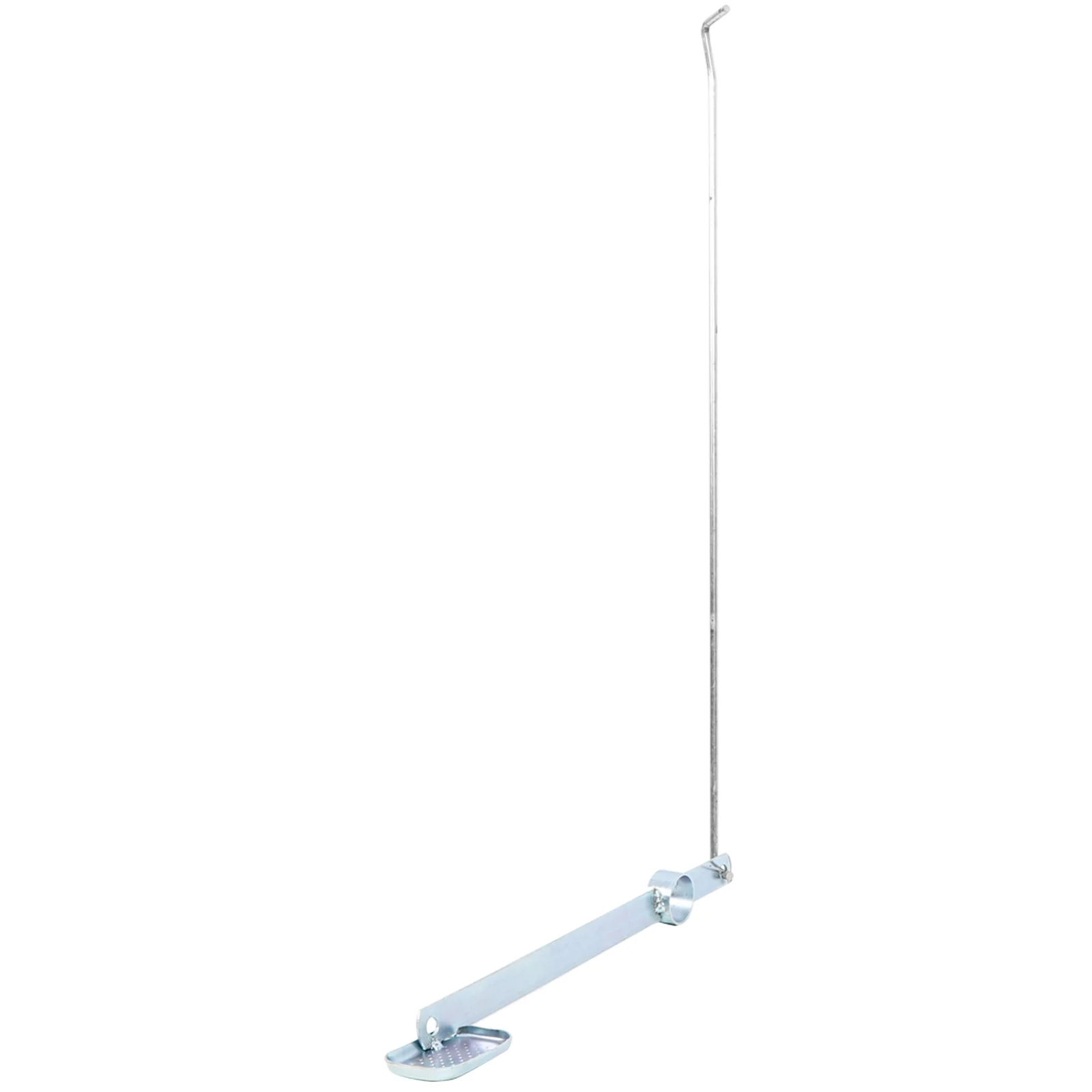 100L المعادن في الهواء الطلق سلة المهملات دواسة كبيرة طويل القامة سلة المهملات للمطبخ ساحة الفناء الخلفي حديقة الصلب حاوية النفايات #5