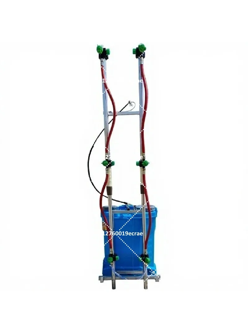 Multi-nozzle Rack Sprayer Adjustable Height Large Battery High Power Wide Coverage Area
