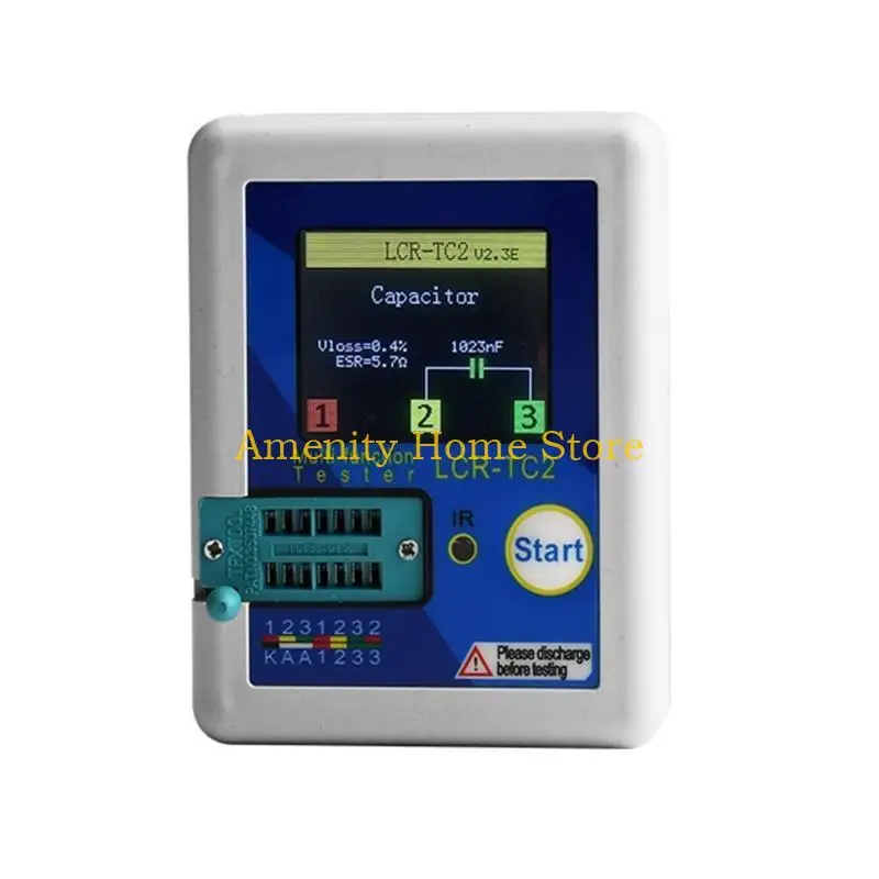 جهاز قياس الترانزستور الرقمي المتعدد F26C، جهاز قياس مقاومات المكثفات، صمام ثنائي ثلاثي المسار #2