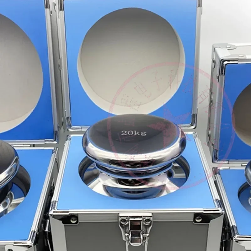 Stainless Steel 20kg Standard Weight Precision Calibration Electronic Scale Kg Set Method Code M1 F2 F1 Grade