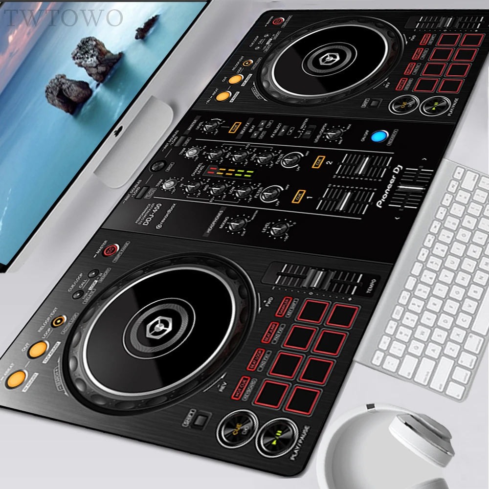 Radio Dj Controller banco da lavoro Mouse Pad Gamer tappetino per Mouse personalizzato di grandi dimensioni tappetino per tastiera Laptop Soft Gamer tappetino per Mouse da tavolo antiscivolo