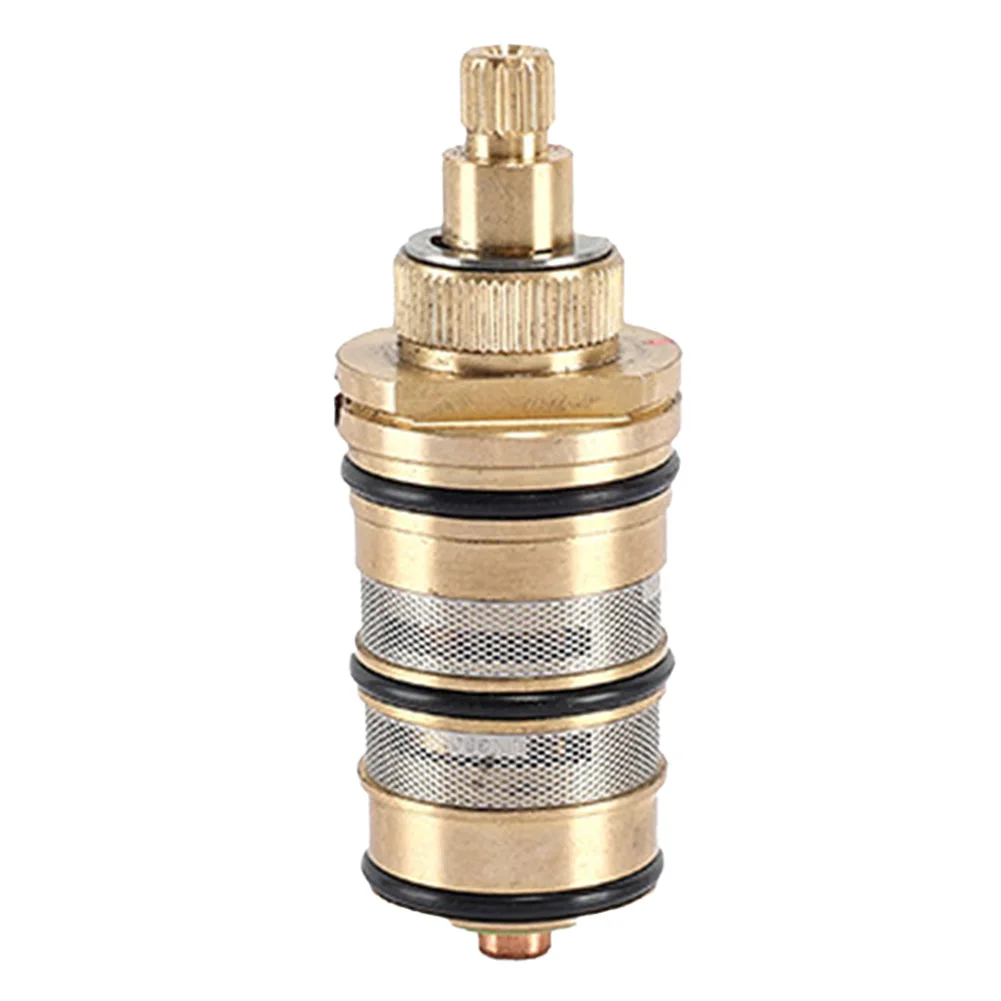 

Thermostatic Valve Cartridge for Shower Use Copper Construction Precise Temperature Regulation 35 to 45 Degree Water Valve