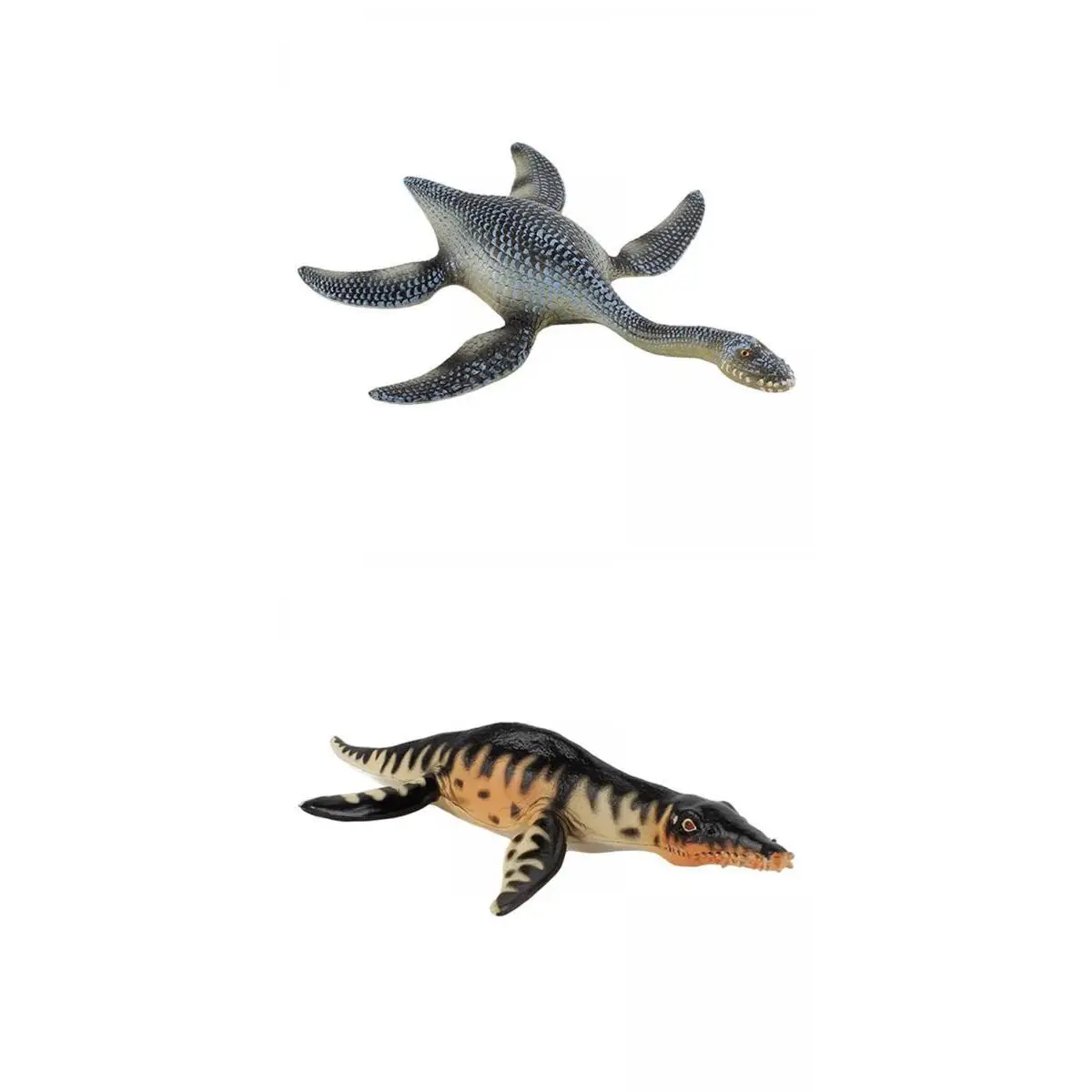 2pcs Sea Dinosaur Figures Prehistoric Animal Deep Sea Monster Model Kids Toy