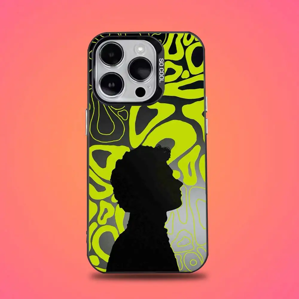 حافظة هاتف F1 Formula 1 L-Lando Norris لهاتف iPhone 16,15,14,13,12,11,Pro,Max,Plus, Mini,XS,SE مضادة للسقوط باللون الأسود غير اللامع #5