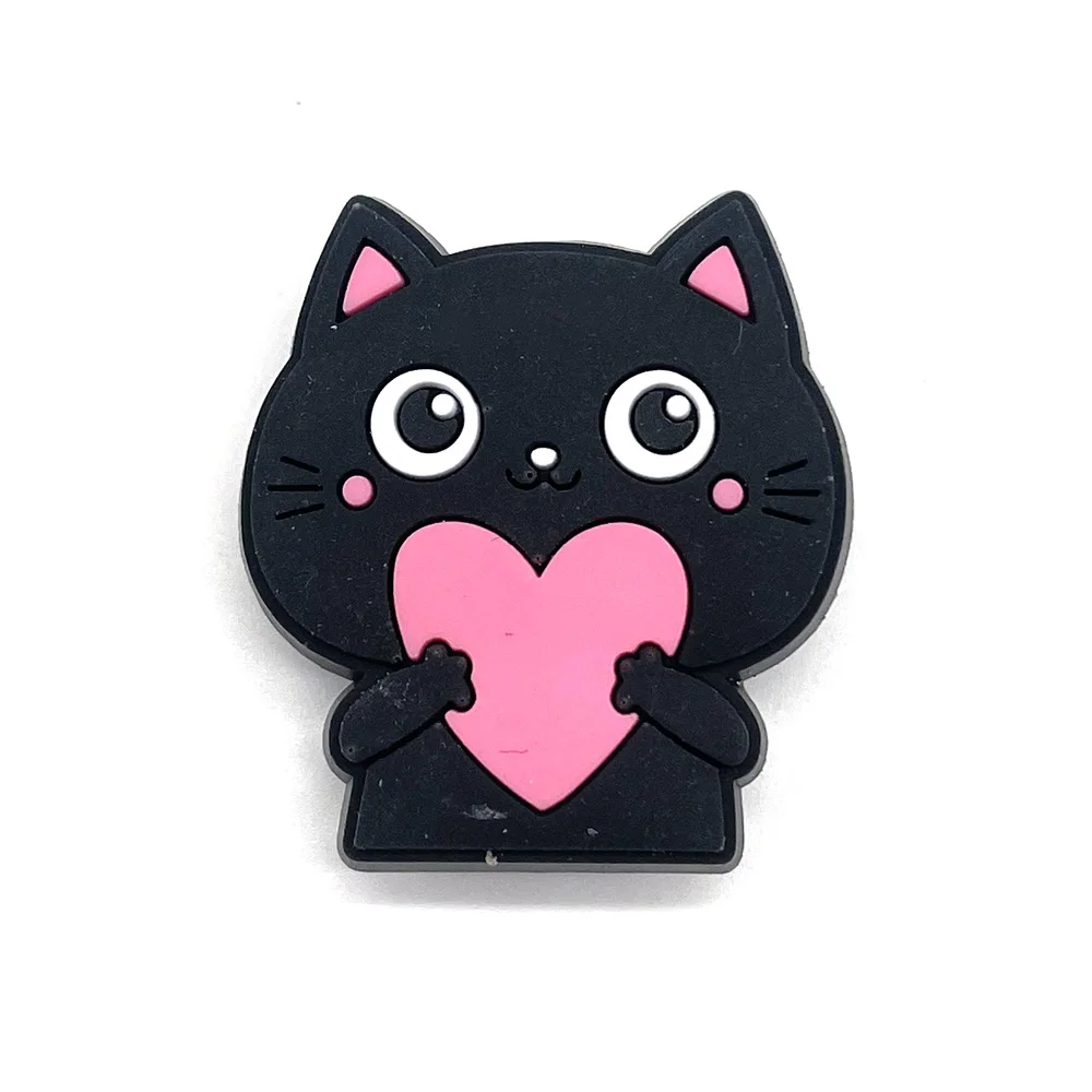 Подвеска для обуви в виде сердца