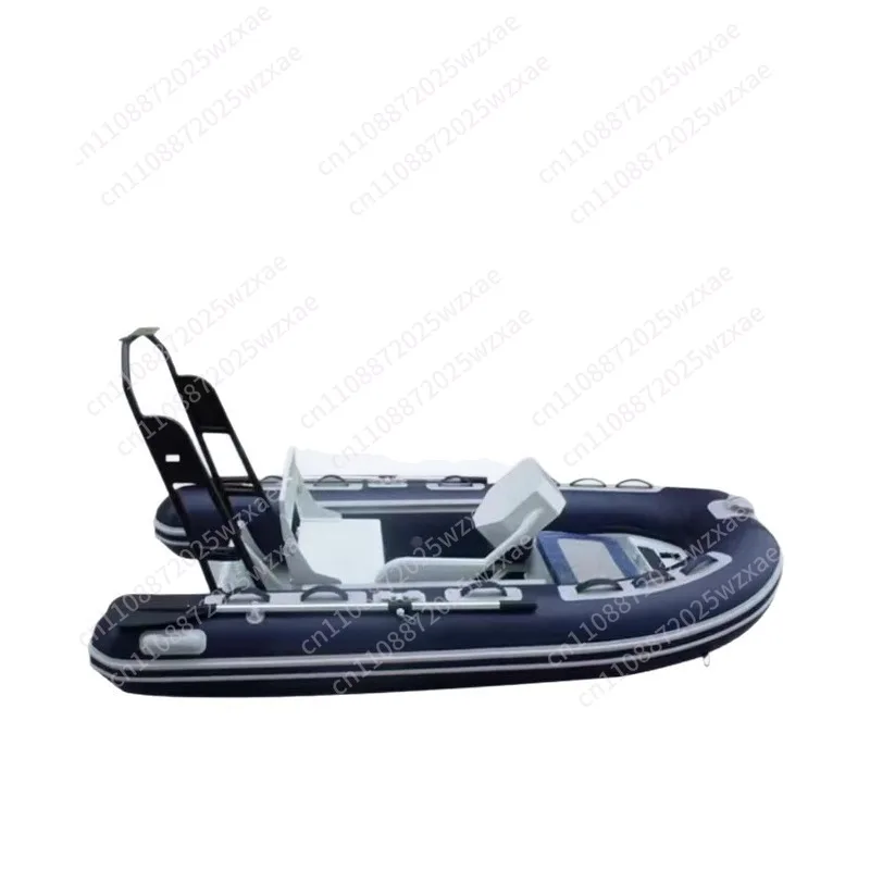 

Надувная лодка RIB 11.8 футов (3.6 м) из ПВХ и стекловолокна, усиленная, для рыбалки, моторной и гребной езды, для водных видов спорта на открытом воздухе