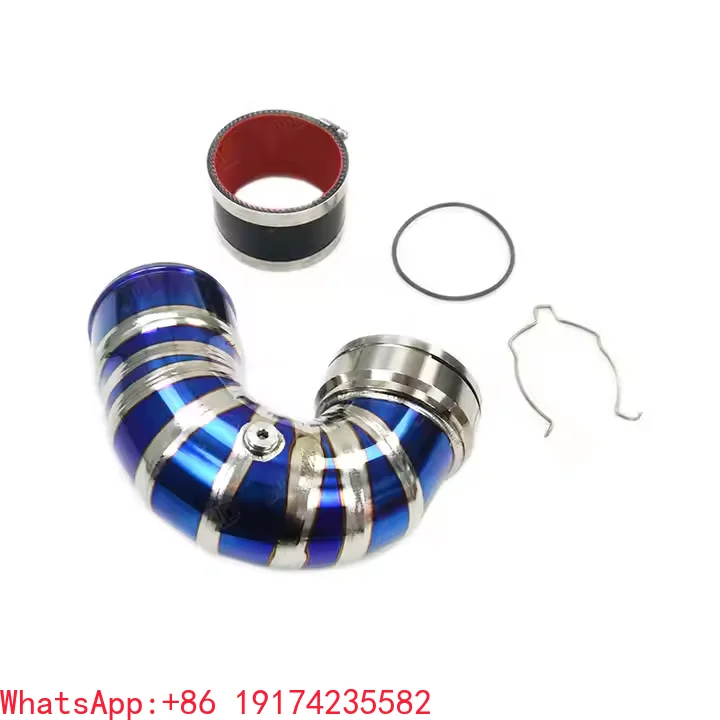 

Titanium J Pipe for BMW S55 F8X M3/M4/M2 Cold Side Turbo Inlet Pipe High Temp Resistance
