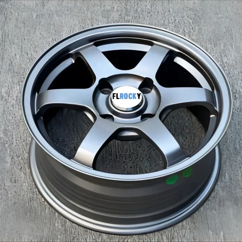 Flrocky 15 16 17 18 inch Lightweight Flow forming wheel Hot sale passenger car wheel For RAYS Te37 Deep Dish Rims