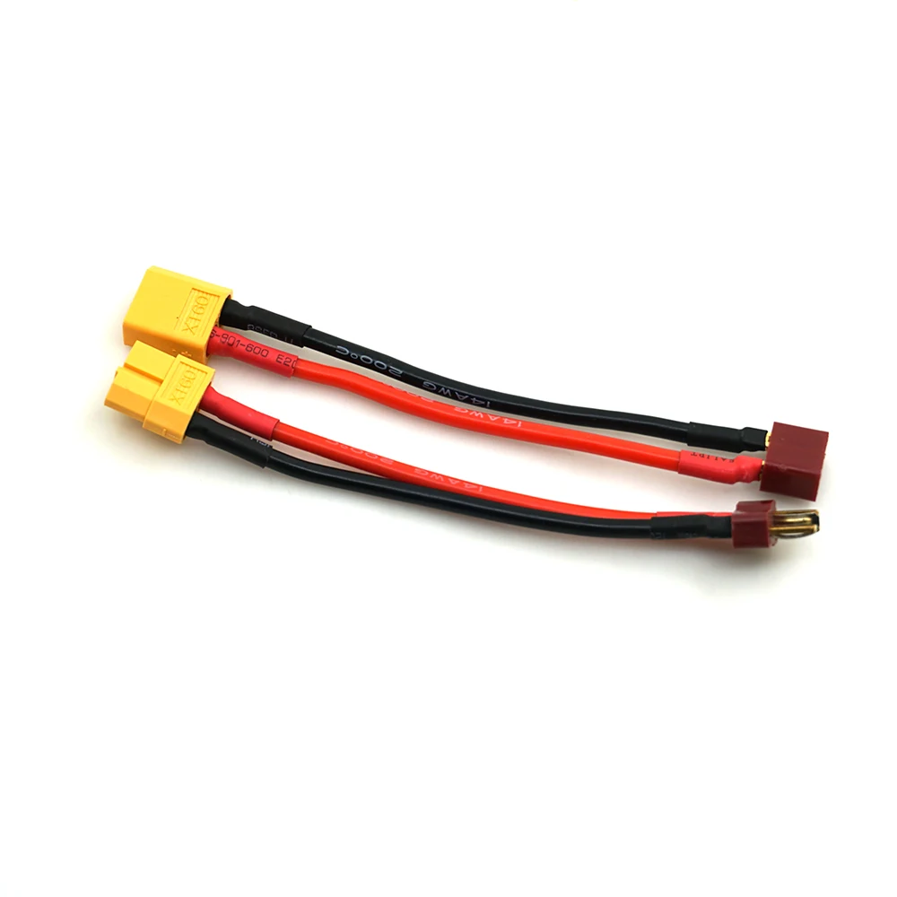 AXSPEED XT60 TRX T Plug Cable Fêmea para Macho Adaptador Conectores para RC Lipo Bateria Carregador DIY Acessórios