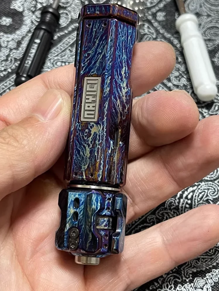 Gebrauchtes EDC MUYI Storm Titanium Musketier Fitget Dekompressionsspielzeug