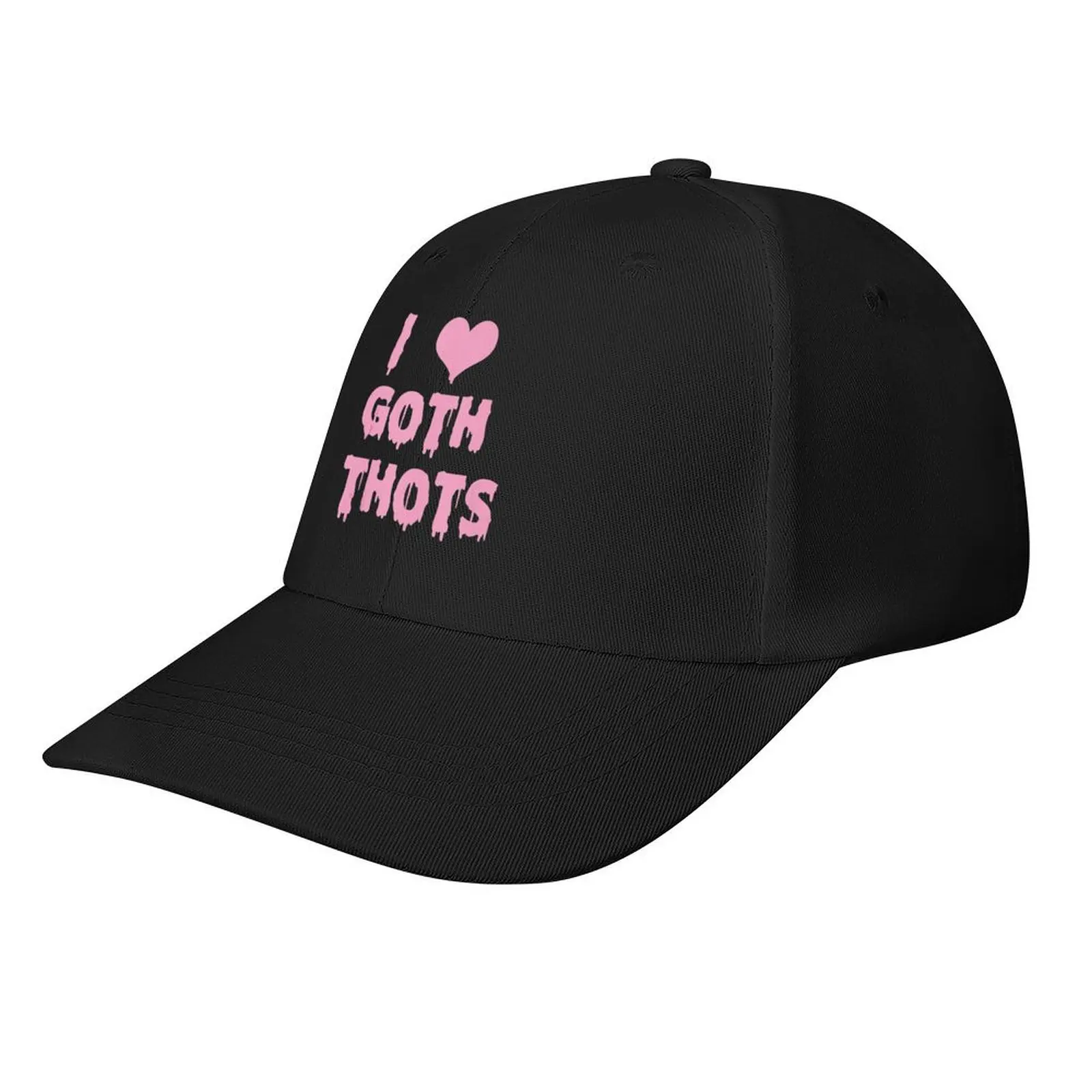 

Забавная бейсболка I Love Goth Thots, кепки на заказ, шляпа Man For The Sun, термокозырек для девочек и мужчин