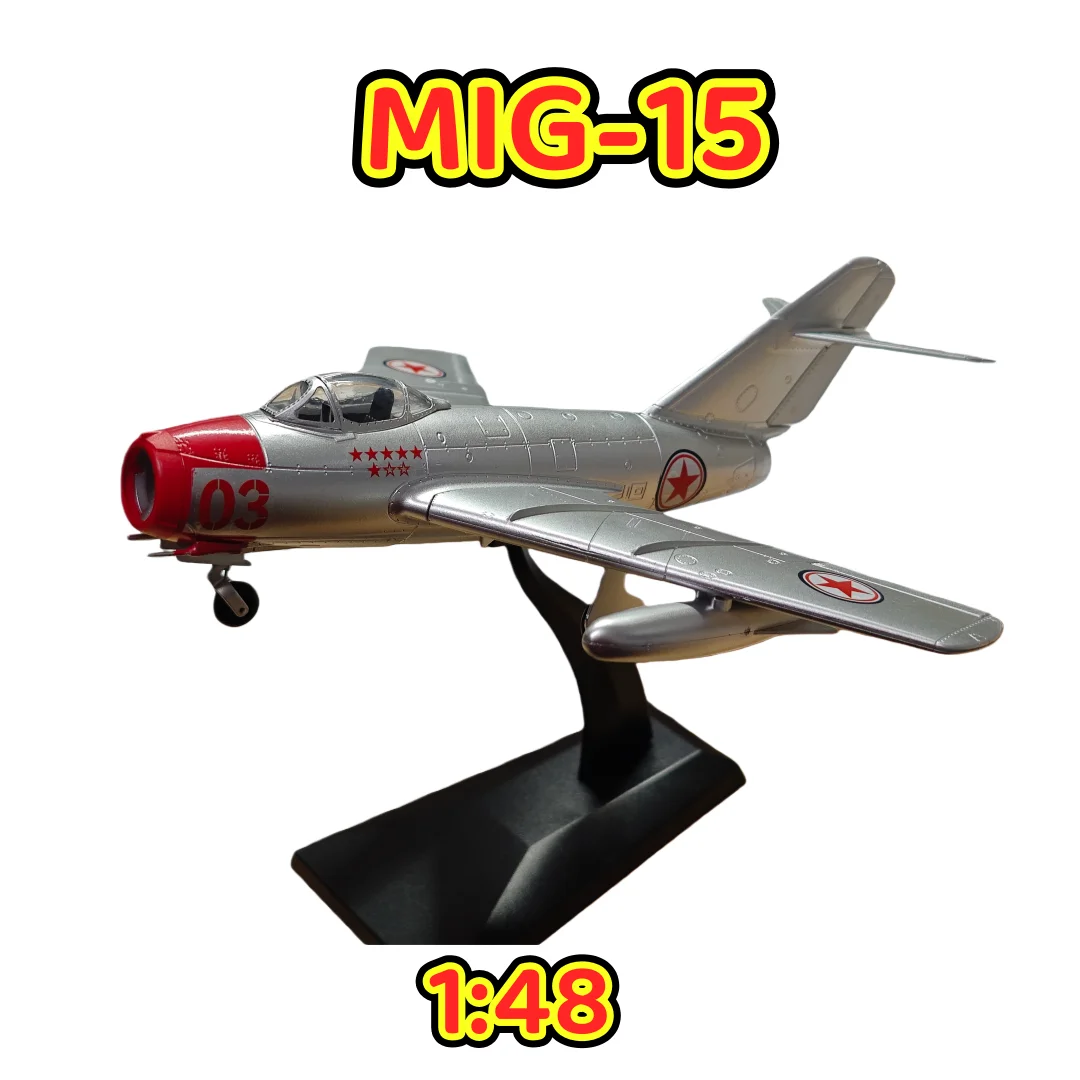 1/48 الاتحاد السوفياتي MiG-15 المقاتلة سلاح الجو الصيني أطقم منمذجة MIG 15 لعبة تجميع الطائرات فاتحة