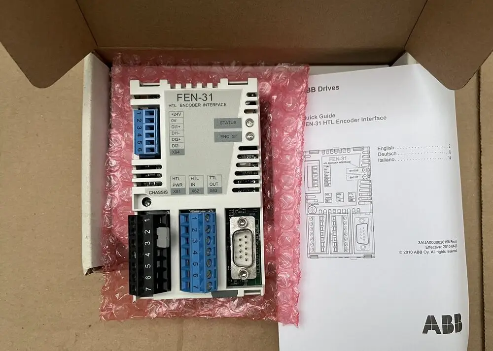 NEW ABB inverter interface module FEN-31