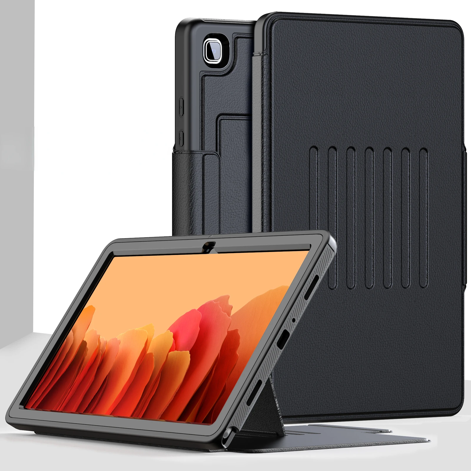 

Heavy Duty Shockproof Armor Case For Samsung Galaxy TAB A7 10.4 T500 T505 10.1" T510 T220 Smart Cover for Tab A 8.4" 8" A8 10.5