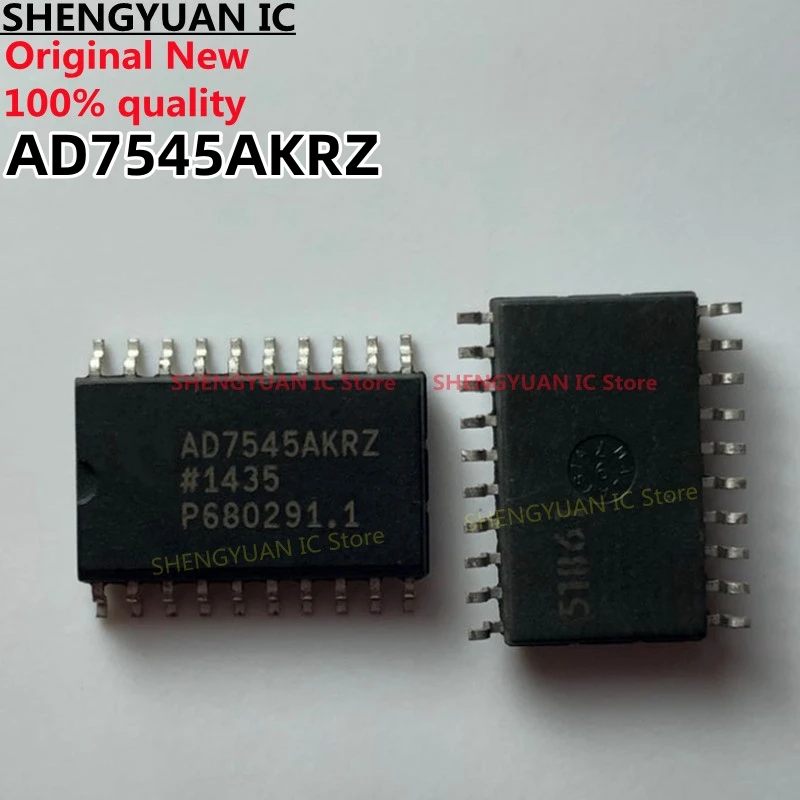 1Pcs CMOS 12-Bit Buffered Multiplying DAC AD7545AKRZ AD7545AKR AD7545A AD7545 SOP-20  100% new imported original 100% Quality