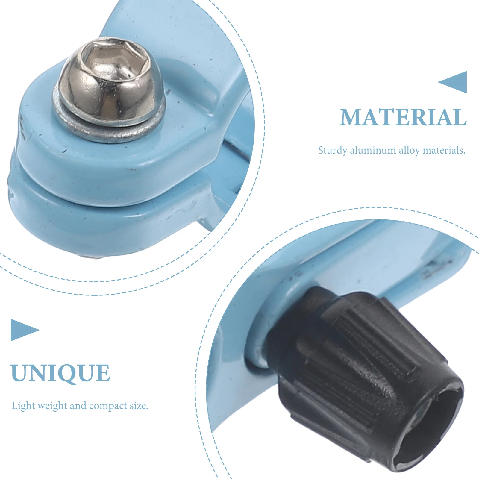 

2Pcs Bike Brake Levers Aluminum Alloy Handheld Cycling Brake Handle Strong Compact Design for Bicycle Braking