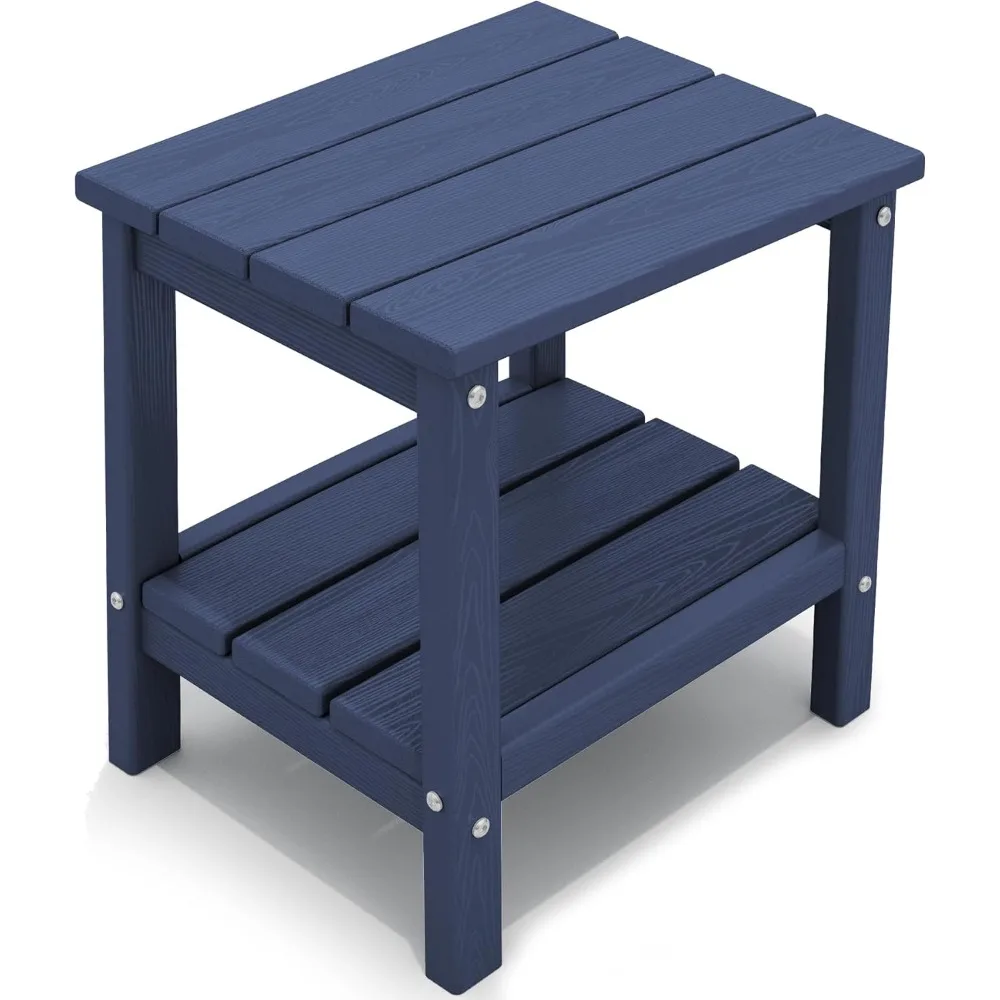 

Double Side Table, Adirondack End Table- Navy