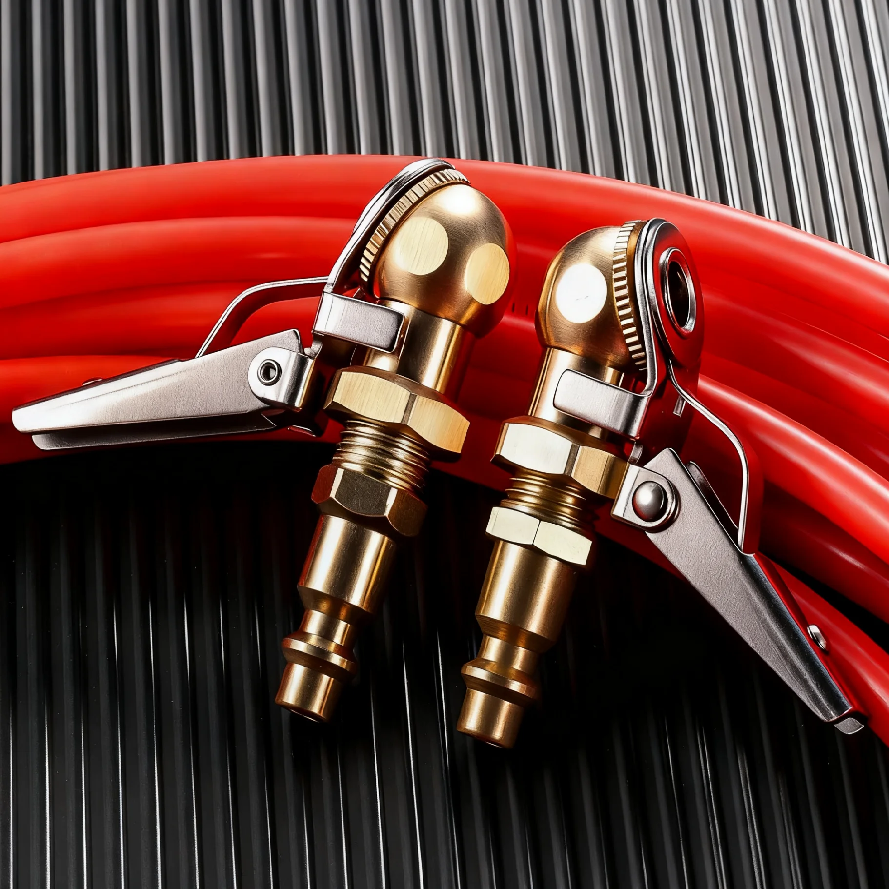 

Tire Air Chuck, 1/4 FNPT Closed Ball Air Chuck with Clip for Inflator Gauge Compressor Accessories,Truck Auto Car Tire Hose Tool