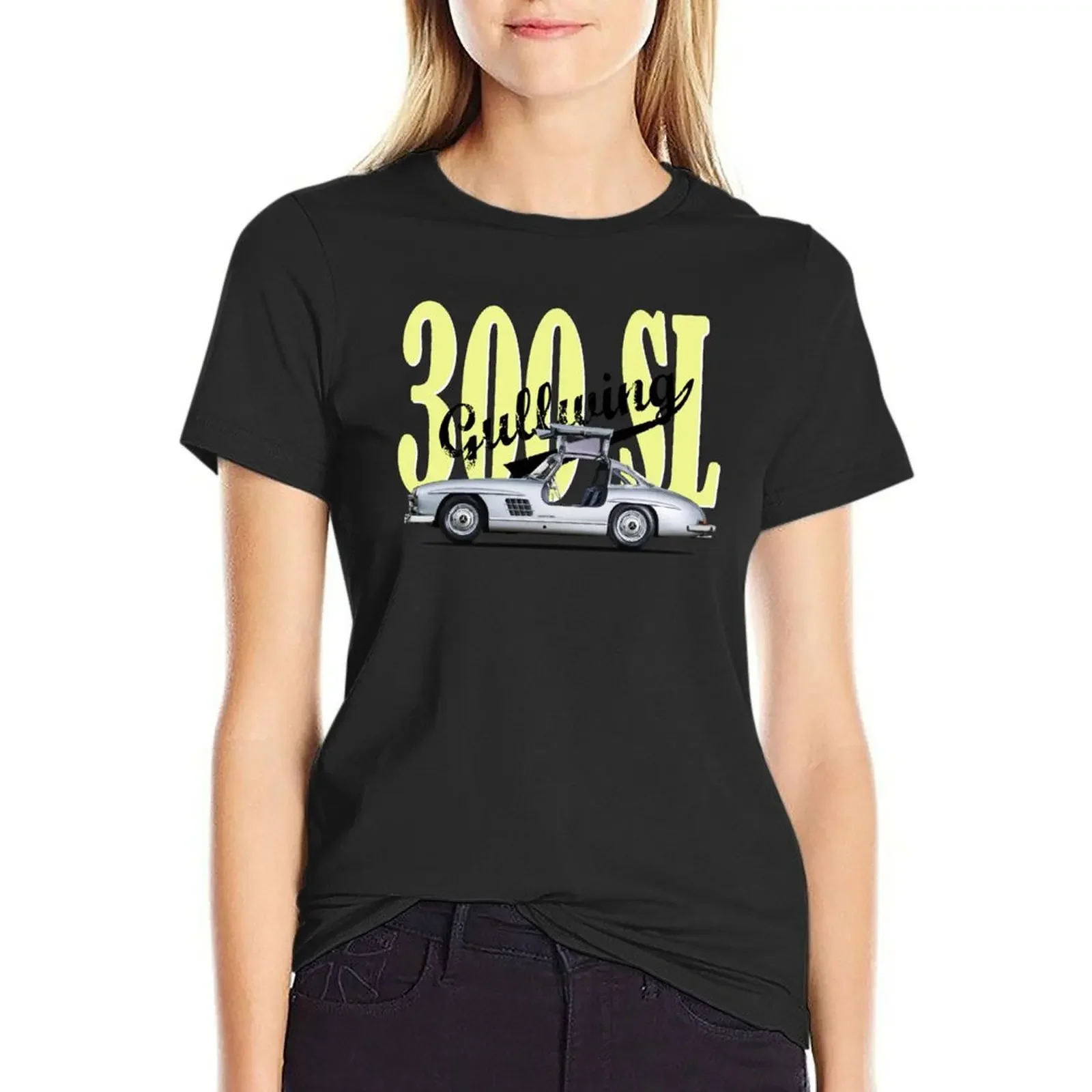 

300 SL Gullwing 1954 T-Shirt funny tops t shirt Women