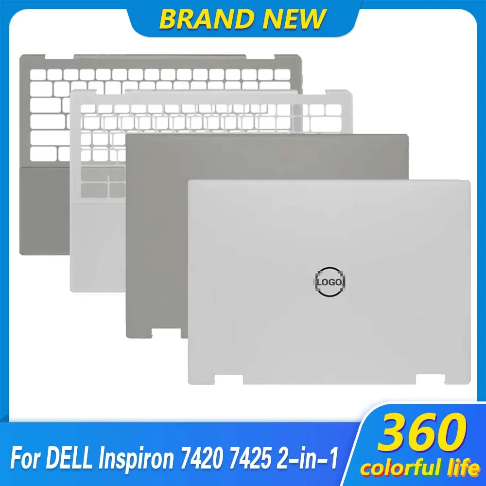

Оригинал для ноутбука DELL Inspiron 7420 7425 2 в 1, задняя крышка для ЖК-экрана, подставка для рук, верхняя фотопанель, корпус 06XT2D 0RC2VX