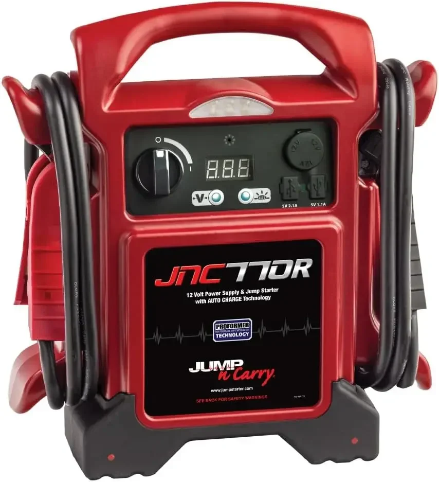 

Twelve Volt Jump Starter Seventeen Hundred Peak Amp