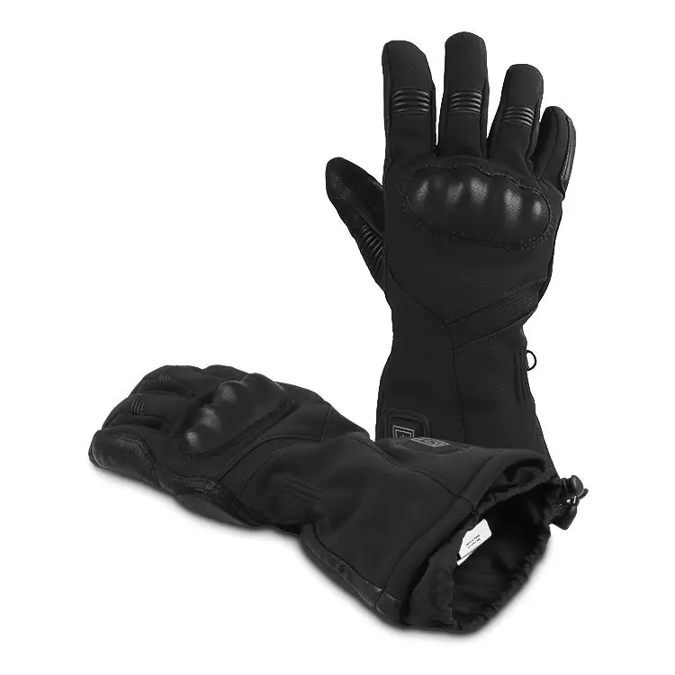 Touch Screen Heated Gloves Winter Rechargeable Gloves For Bike Motorcycle Cycling