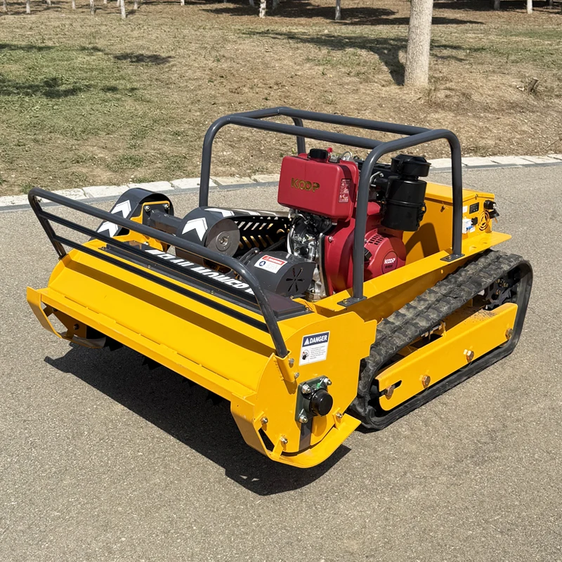 تخصيص التحكم بالراديو جزازة Flail جزازة العشب التحكم عن بعد تصنيع المنزل ميزات النبات محرك قطع العشب #6