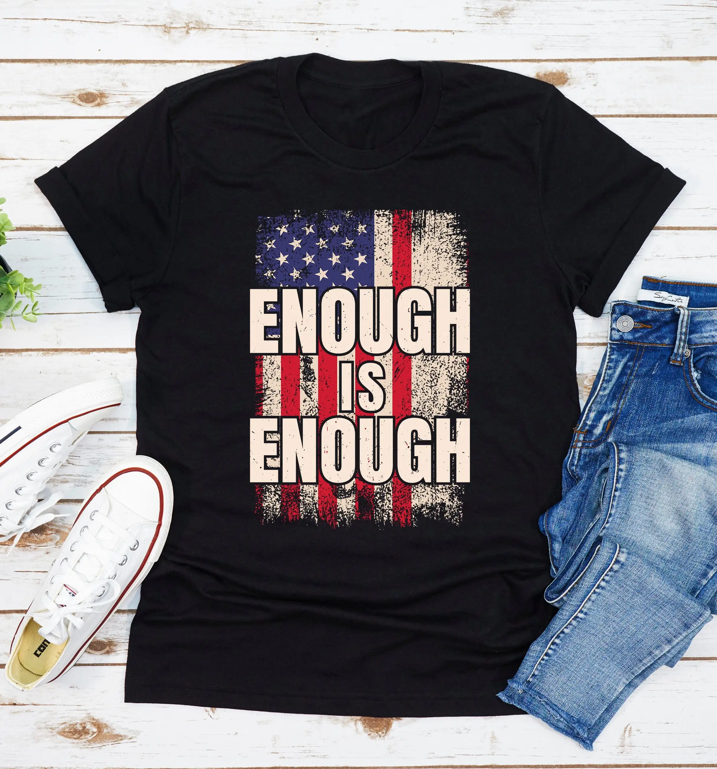 Enough Is T Shirt End Gun Violence Reform Now Support Control Anti