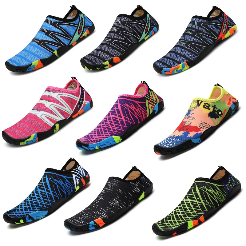 

Unisex Men Water Swimming Shoes Women Sneakers Barefoot Beach Sandals Upstream Aqua Shoes Quick-Dry River Sea Diving Surfing New
